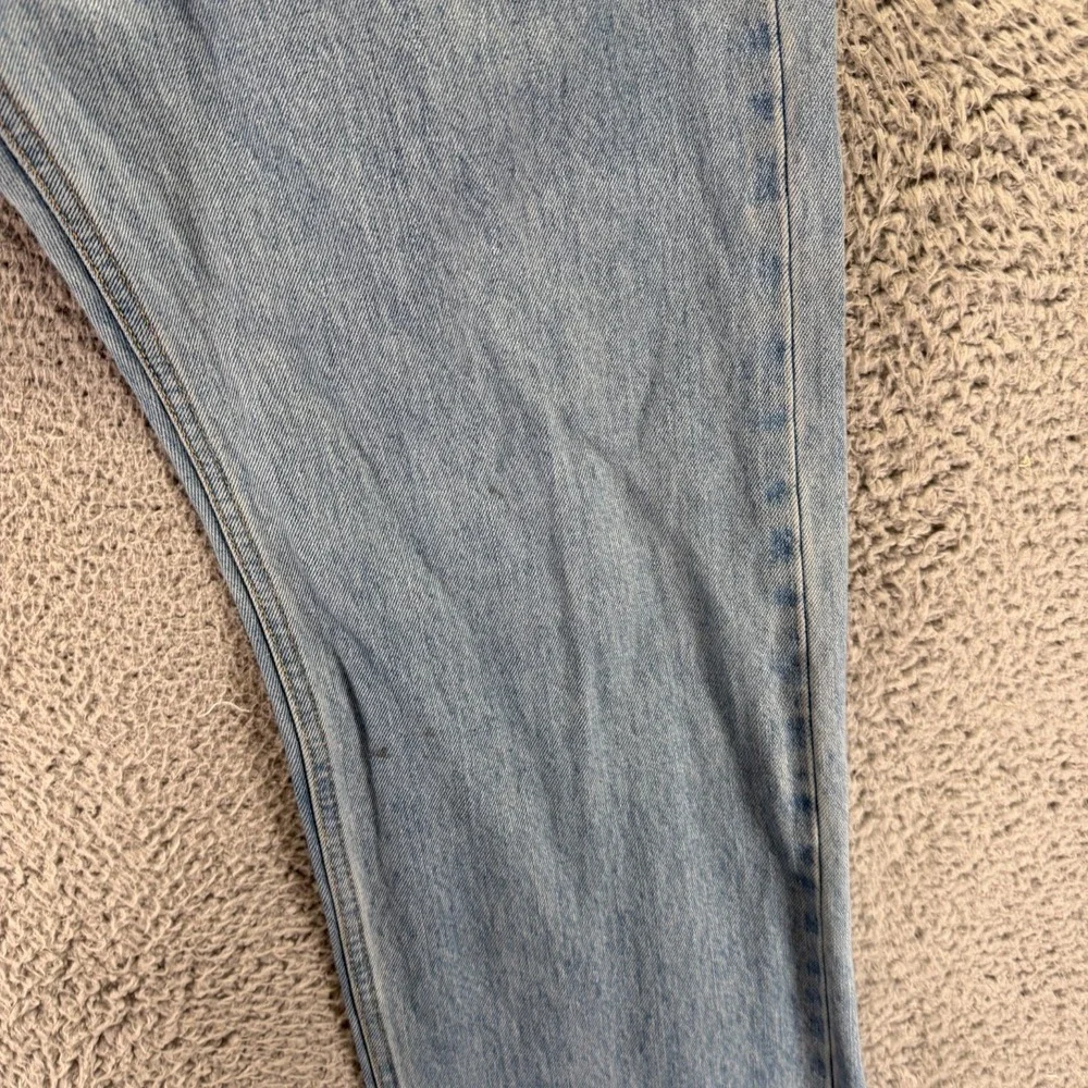 Levi's 505 Jeans Mens 40x30 Blue Cotton Denim Straight Streetwear Baggy Workwear